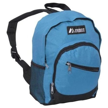 Everest 6045S-TURQ-BK Slant Backpack - Turquoise-Black 6045S-TURQ/BK